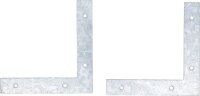 BGS Diy L-Winkel | 150 x 150 x 25 mm | 2-tlg.