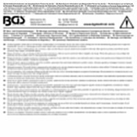 BGS Diy Winkelverbinder | mit Sicke | 70 x 70 x 55 x 2,5 mm