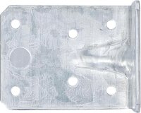 BGS Diy Winkelverbinder | mit Sicke | 70 x 70 x 55 x 2,5 mm | Spar-Pack | 25 Stück