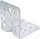 BGS Diy Winkelverbinder | mit Sicke |105 x 105 x 90 x 3 mm
