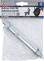 BGS Diy Achsen-Satz für Schubkarrenrad | Ø 20 mm