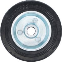 BGS Diy Vollgummi-Rad | Stahlfelge | Ø 100 mm