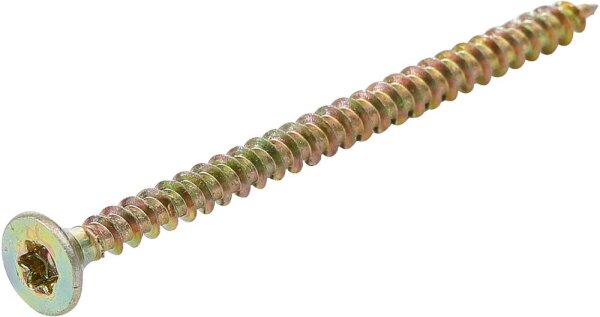 BGS Diy Mehrzweckschrauben | T-Profil (für Torx) T20 | 4,0 x 60 mm | 100 Stück