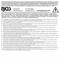 BGS Gummi-Durchgangstüllen-Sortiment | Zoll | 180-tlg.