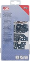 BGS Karosserie-Blechmuttern- und Schrauben-Sortiment | 170-tlg.