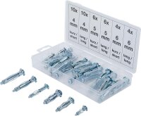 BGS Spreiz-/Ankerdübel-Sortiment | 40-tlg.