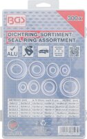 BGS Dichtring-Sortiment | Aluminium | 300-tlg.
