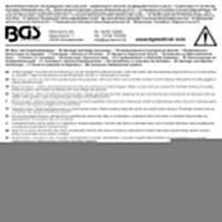 BGS Einstell-Werkzeug-Satz | für Dieselpumpen | 10-tlg.