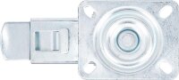 BGS Diy Lenkrolle mit Bremse | mit Anschraubsockel | Ø 125 mm