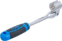 BGS Spezial-Ringschlüssel für Lambdasonden, kippbar, mit Griff | SW 22 mm
