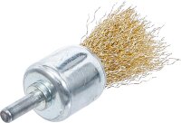 BGS Pinsel-Drahtbürste | vermessingt | Ø 25 mm