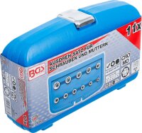 BGS Ausdreh-Satz für Schrauben und Muttern | 10 mm (3/8") | metrisch | 11-tlg.