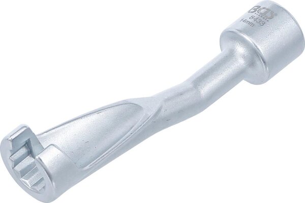 BGS Spezial-Schlüssel für Einspritzleitungen | für BMW | Antrieb Innenvierkant 12,5 mm (1/2") | SW 14 mm