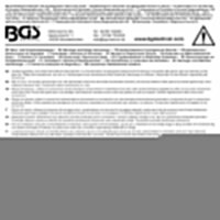 BGS Drehwinkel-Messgerät mit Magnetarm | Antrieb Innenvierkant 20 mm (3/4")