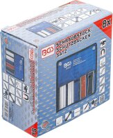 BGS Schraubstock-Schutzbacken-Satz | Aluminium | 100 mm | 8-tlg.
