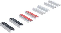 BGS Schraubstock-Schutzbacken-Satz | Aluminium | 100 mm | 8-tlg.