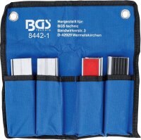 BGS Schraubstock-Schutzbacken-Satz | Aluminium | 125 mm | 8-tlg.