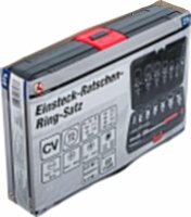 BGS Diy Einsteck-Ratschenring-Schlüssel- und Bit-Satz | 6 - 20 mm | 27-tlg.