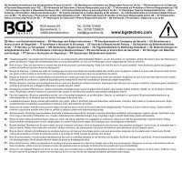 BGS Diy Reifen-Montiereisen-Satz | 300 - 350 - 380 mm | 3-tlg.