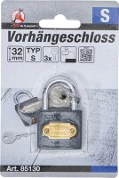 BGS Diy Vorhängeschloss | Typ S | 32 mm