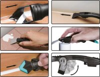 BGS Diy Silikon-Fugenentferner-Spachtel-Satz | 7-tlg.