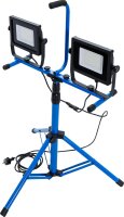 BGS Duo-SMD-LED-Arbeits-Strahler | mit Stativ | 2 x 70 W