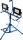 BGS Duo-SMD-LED-Arbeits-Strahler | mit Stativ | 2 x 70 W