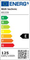 BGS SMD-LED-Arbeits-Strahler | 125 W