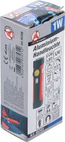 BGS Diy COB-LED / UV-Aluminium-Handleuchte | 1 W