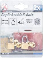BGS Diy Gepäckschloß-Satz | 15 mm | 2-tlg.