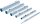 BGS Diy Rohrsteckschlüssel-Satz | SW 8 x 9 - 16 x 17 mm | 6-tlg.