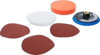 BGS Schleif- und Polierscheiben-Satz | Ø 125 mm