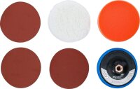 BGS Schleif- und Polierscheiben-Satz | Ø 125 mm