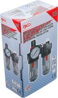 BGS Druckluft-Filter / Öler-Einheit mit Druckregler