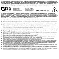 BGS Stahlleitungs-Verschlussklemmen-Satz | 4-tlg.