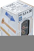 BGS Diy Mehrzweckschrauben | Kreuzschlitz PZ2 | 3,5 x 30 mm | 200 Stück