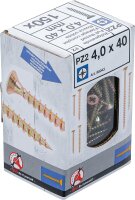 BGS Diy Mehrzweckschrauben | Kreuzschlitz PZ2 | 4,0 x 40 mm | 150 Stück