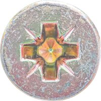 BGS Diy Mehrzweckschrauben | Kreuzschlitz PZ2 | 4,0 x 40 mm | 150 Stück