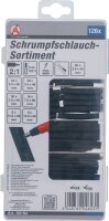 BGS Diy Schrumpfschlauch-Sortiment | schwarz | 126-tlg.