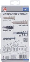BGS Diy Gipskartondübel-Sortiment | 100-tlg.