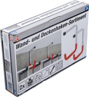 BGS Diy Wand- und Deckenhaken-Satz | 2-tlg.