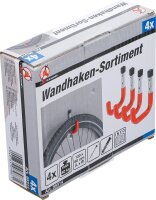 BGS Diy Wandhaken-Satz | 4-tlg.