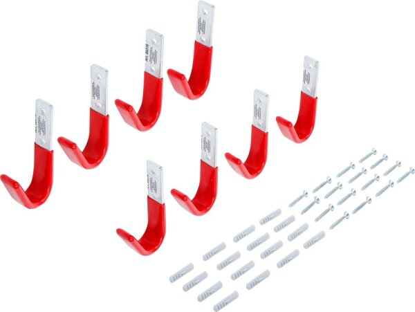 BGS Diy Wandhaken-Satz | 8-tlg.