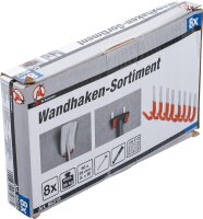 BGS Diy Wandhaken-Satz | 8-tlg.