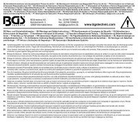 BGS Druckluft-Blechschere / Knabber