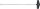 BGS Steckschlüssel mit T-Griff, Sechskant | Länge 430 mm | SW 10 mm