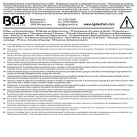 BGS Schlag-Einsätze für Drucklufthämmer | 4-tlg.