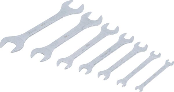BGS Doppel-Maulschlüssel-Satz | extra flach | SW 6 - 23 mm | 7-tlg.
