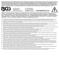 BGS Diy Elektronik-Spitzzange | gerade | mit Feder | 120 mm