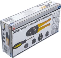 BGS Diy Crimpzangen-Satz | mit 5 Paar Backen